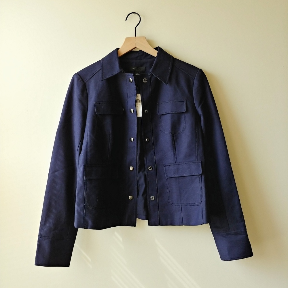 Ann Taylor Navy Jacket